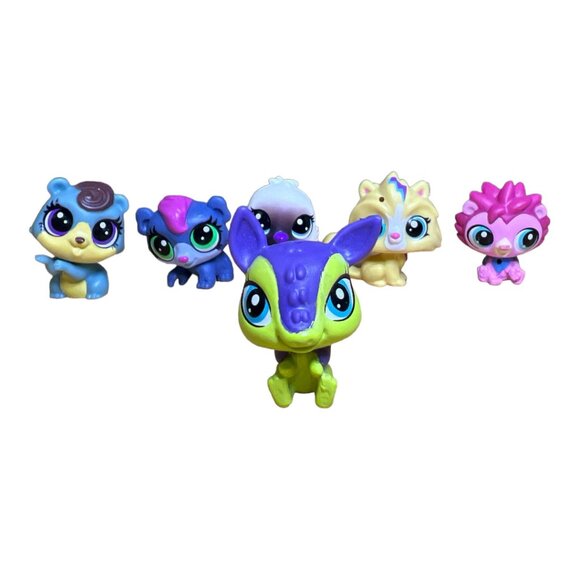 Lot of 6 LPS Littlest Pet Shop Mini Figures 1" - 1.25" - Picture 6 of 7